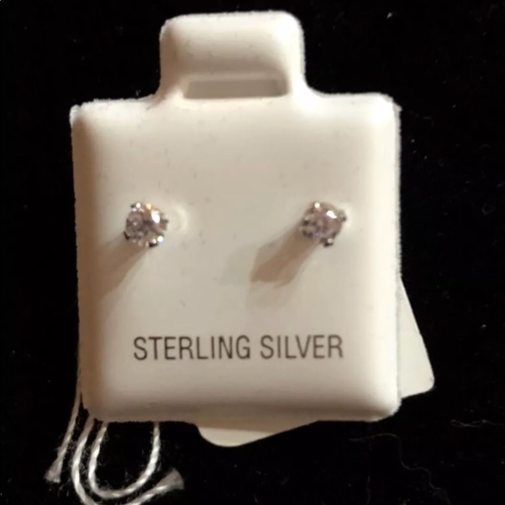 Lab Diamond Stud Earrings